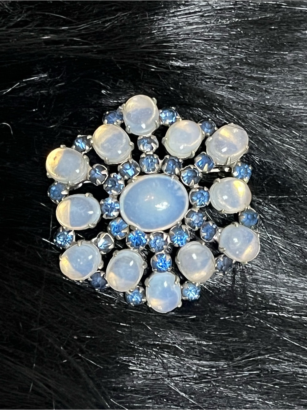 Vintage Iridescent Brooch